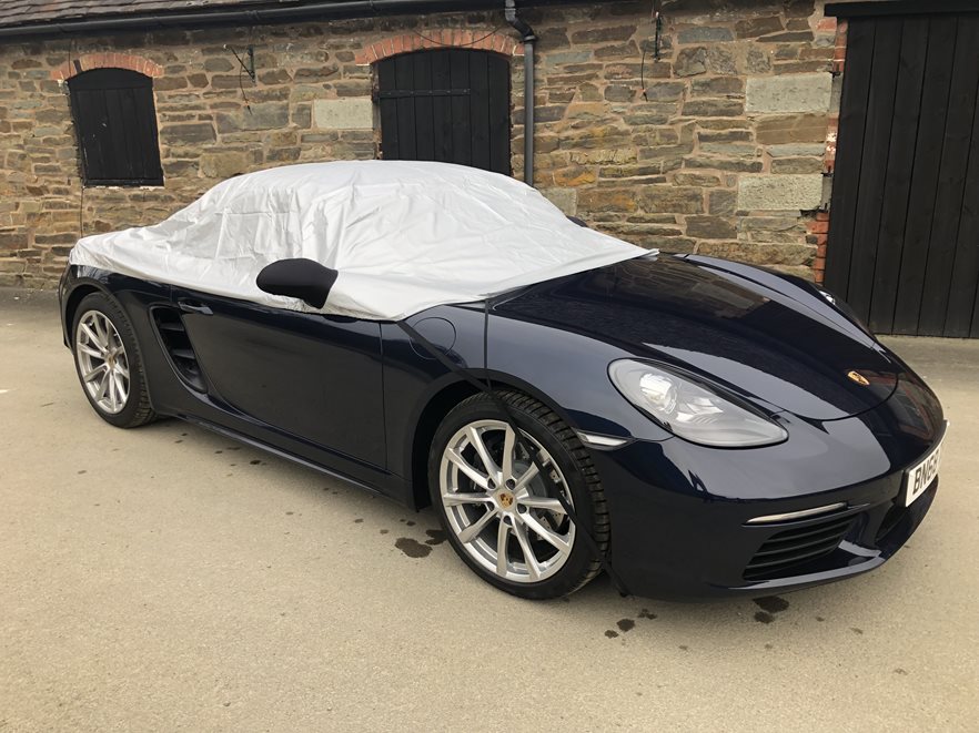 Outdoor car cover fits Porsche Boxster (987) 100% waterproof now