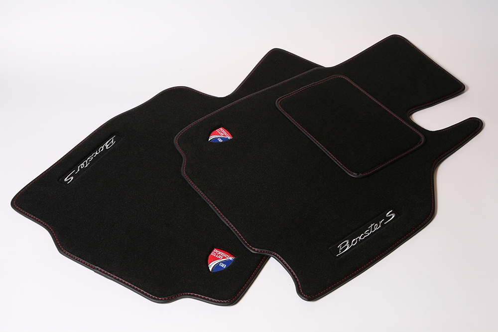 Floor Mat Front Pair With Drivers Heel Pad Porsche Club Great