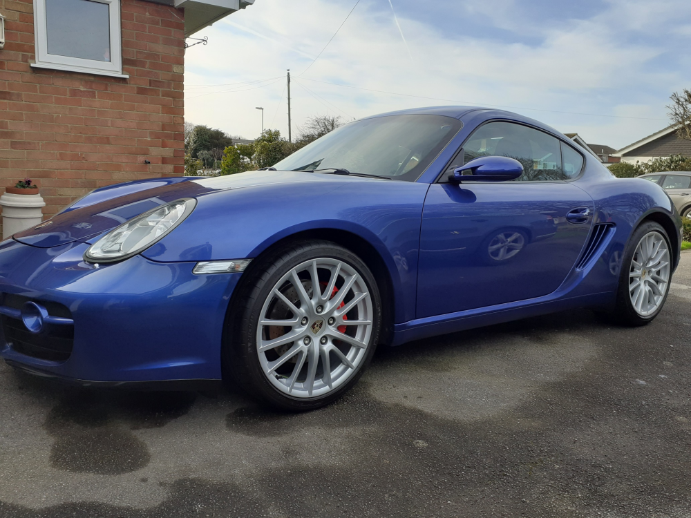 Cayman 987 S for sale in Lymington, first listed 19 March 2020