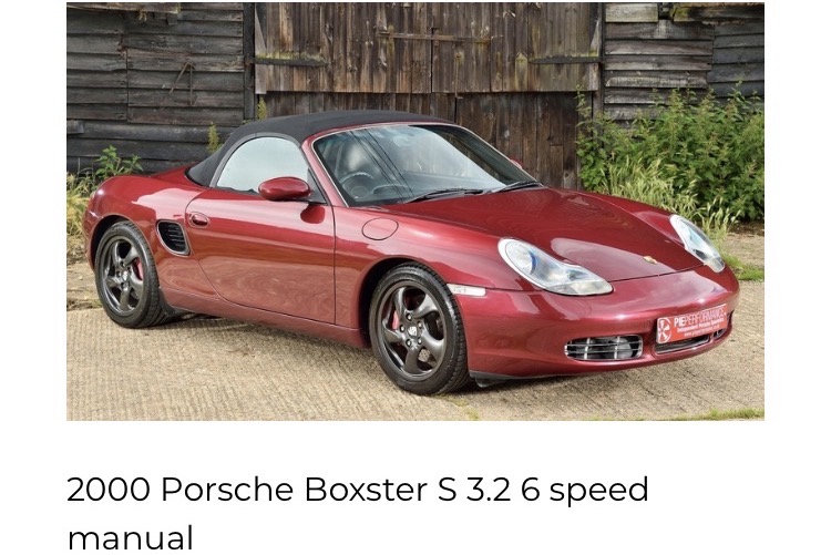 Boxster 986 S
