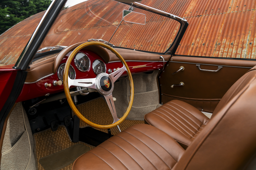 Porsche 356 red 25