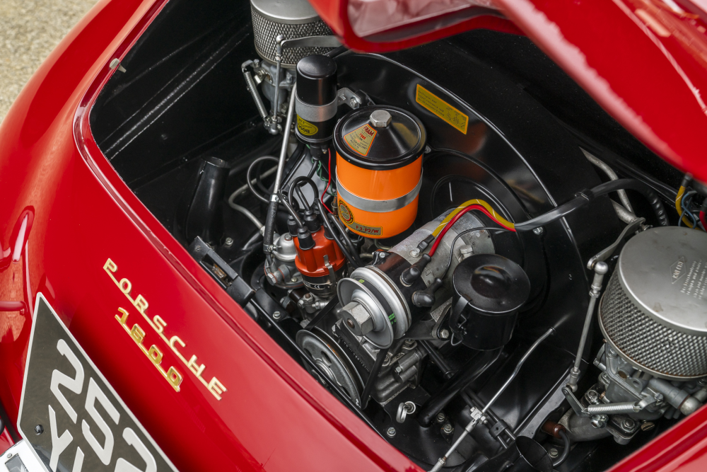 Porsche 356 red 36