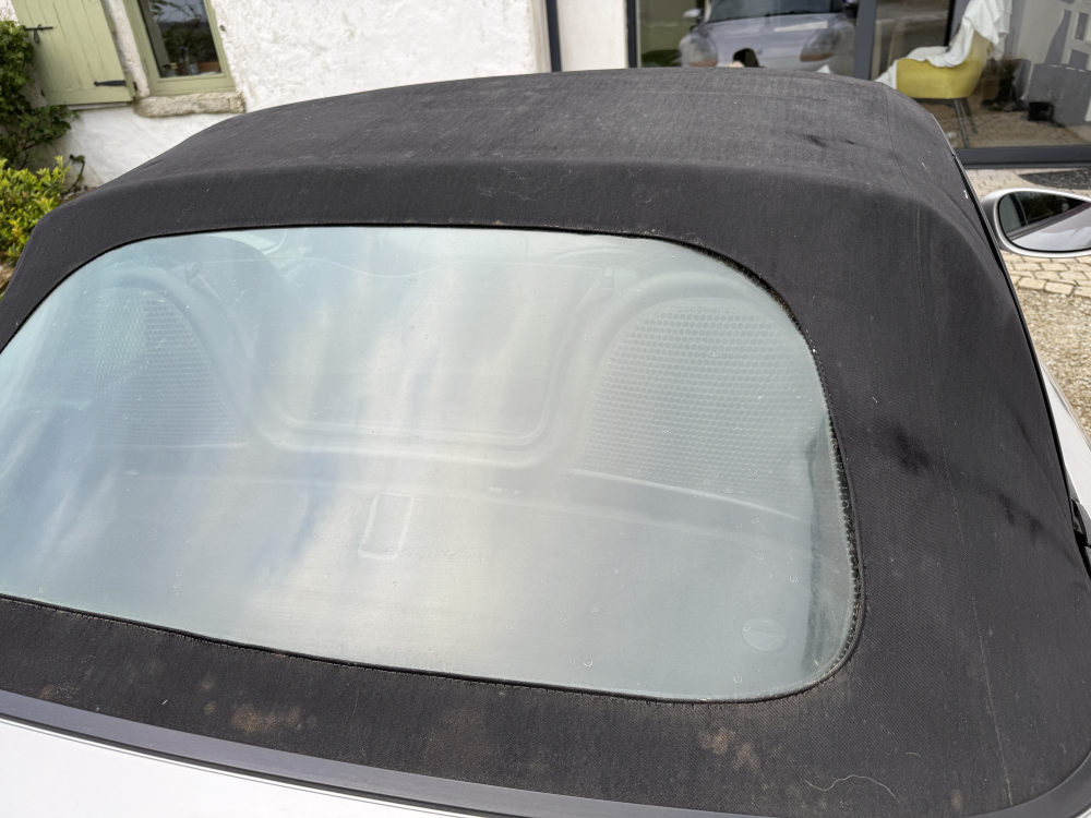 Boxster rear soft top