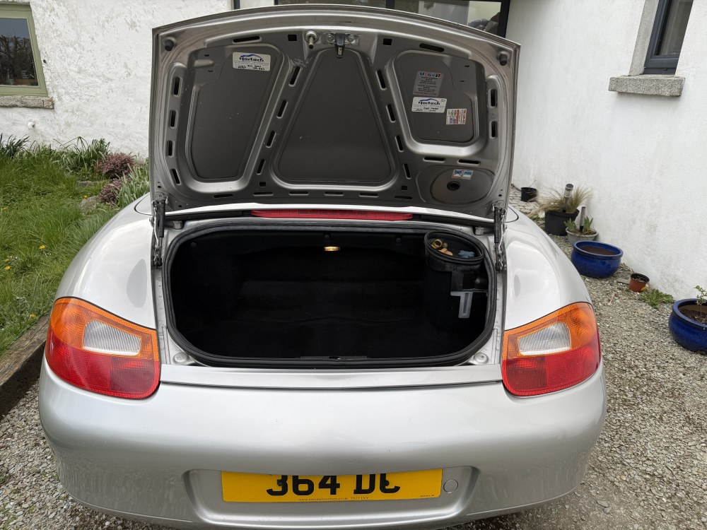 Boxster back boot
