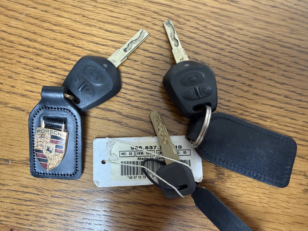Boxster keys