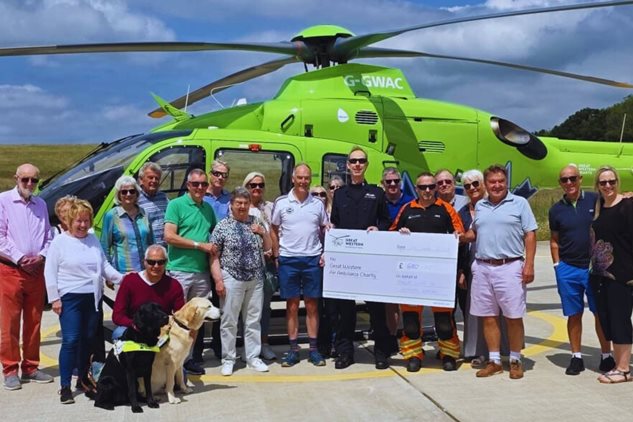 Macan Register raises funds for Great Western Air Ambulance