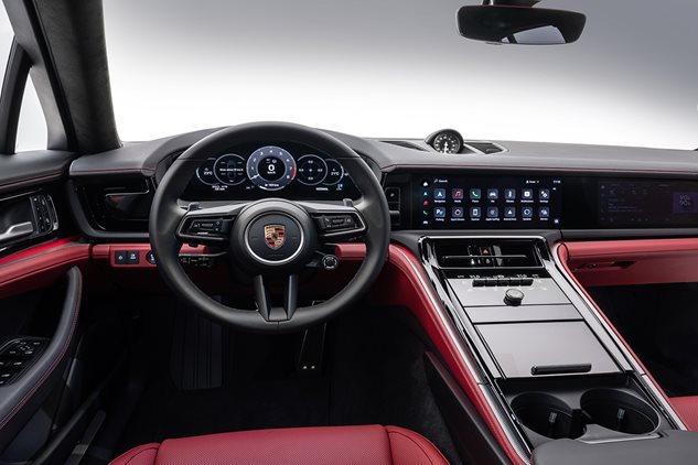 Refreshed interior for the new Panamera