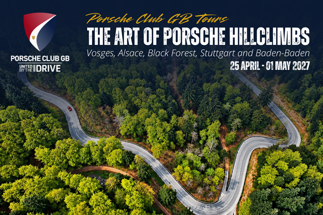The Art of Porsche Hill Climbs: Vosges, Alsace, Black Forest and Stuttgart