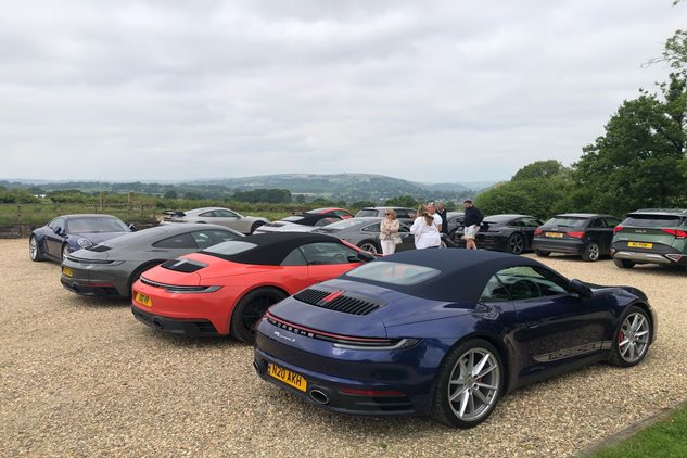 Porsche 992 Register - Shropshire Drive - May 2025