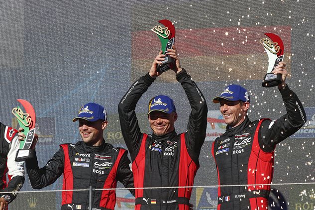 A podium finish for the 963 