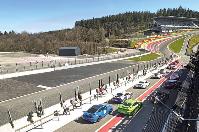  Visiting Spa for the Porsche Club Francorchamps Days