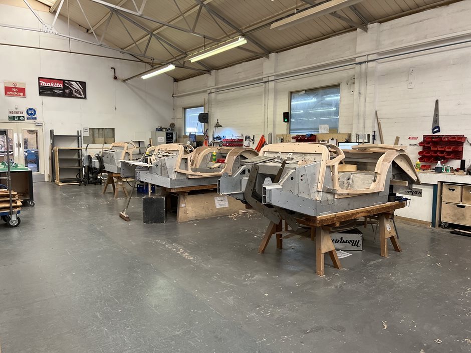 Photo 2 from the 2022 Morgan factory tour gallery