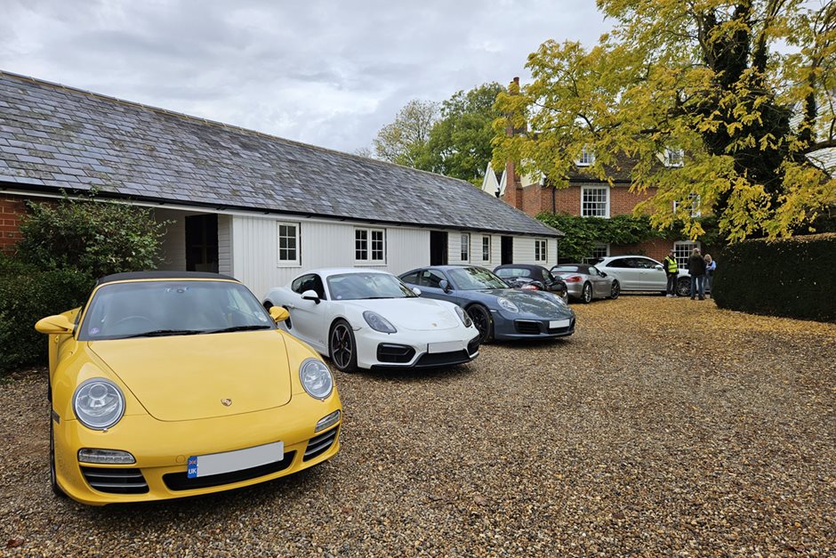 Cars & Coffee at Kersey Mill 2024
