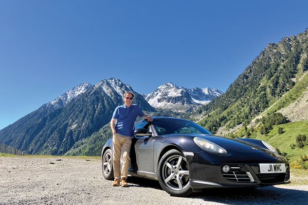 The perfect road trip in a 987 Cayman