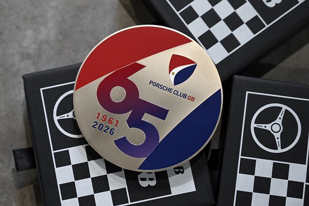65th Anniversary Porsche Club GB Grille Badge