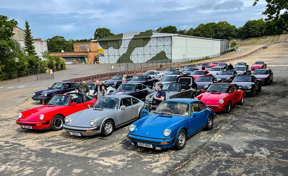 Photo 1 from the Cars and Coffee at Brooklands Museum gallery