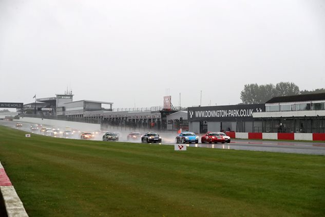 Porsche Club Return to Donington Park GP Circuit 