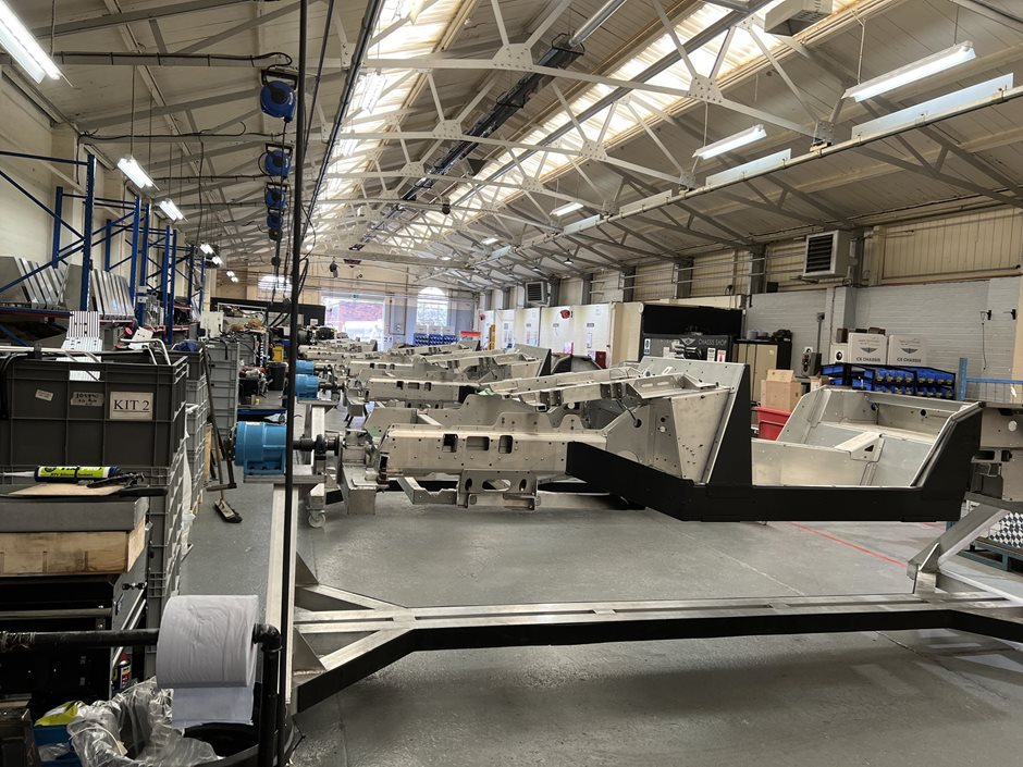 Photo 4 from the 2022 Morgan factory tour gallery