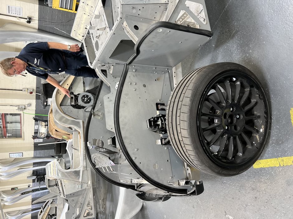 Photo 5 from the 2022 Morgan factory tour gallery