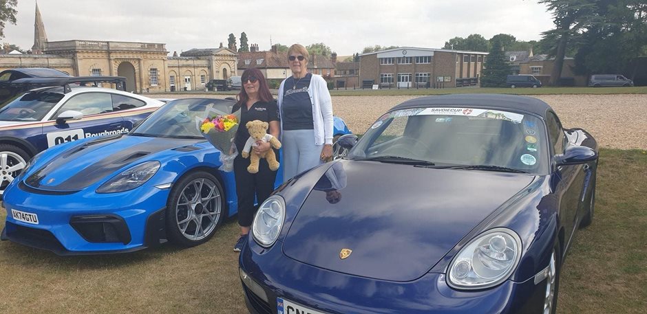 Boxster Display at Kimbolton Castle