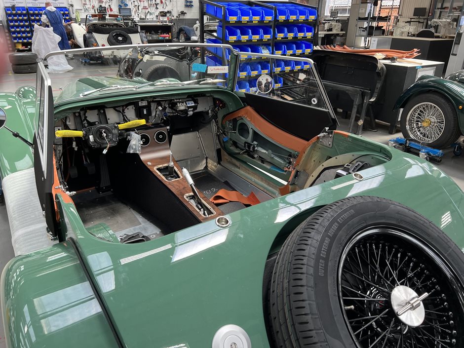Photo 8 from the 2022 Morgan factory tour gallery