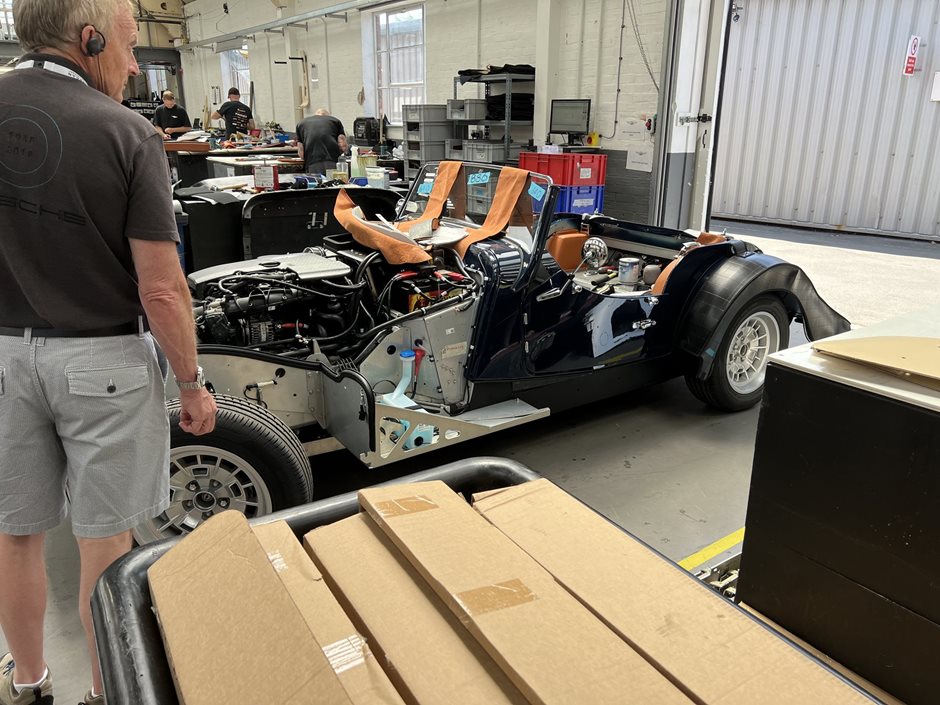 Photo 3 from the 2022 Morgan factory tour gallery