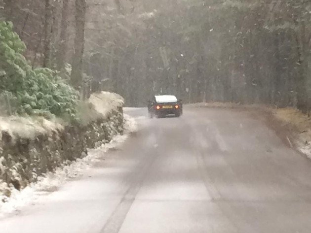 Follow the leader in the Pass of Ballater