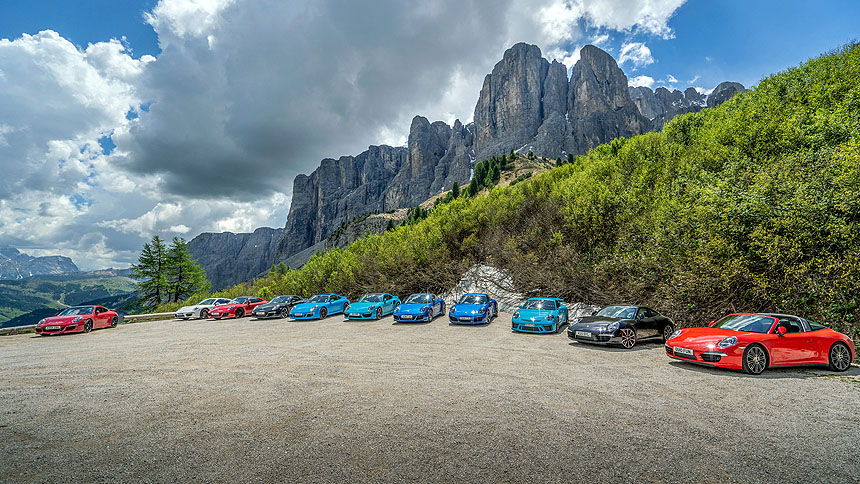Photo 25 from the 991 Dolomites Tour 2019 gallery