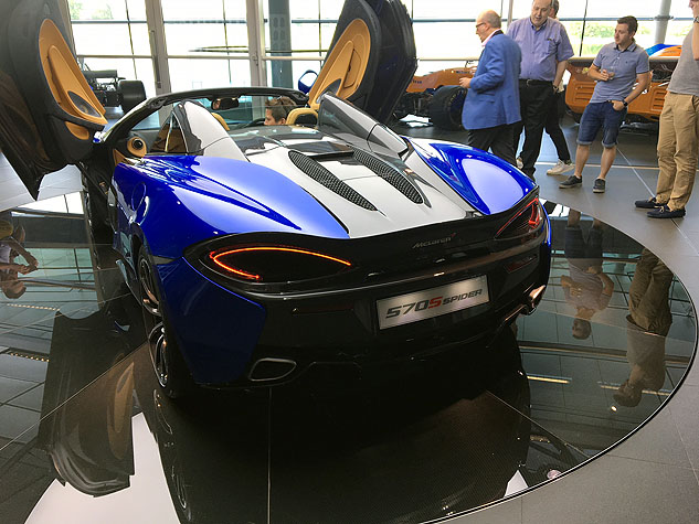 Photo 6 from the McLaren Visit gallery