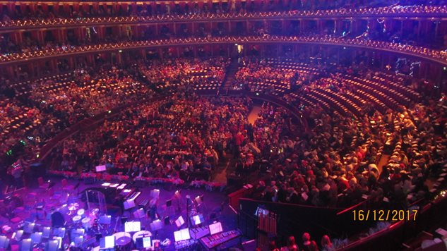 Photo 1 from the R29 2017-12-16 Carols at The Royal Albert Hall gallery