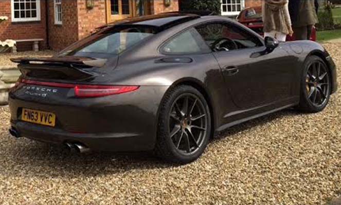 Lucie Steed's Carrera 4S