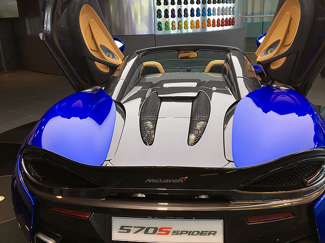 Photo 8 from the McLaren Visit gallery