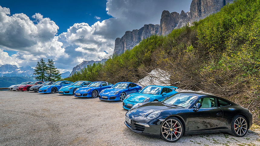 Photo 20 from the 991 Dolomites Tour 2019 gallery
