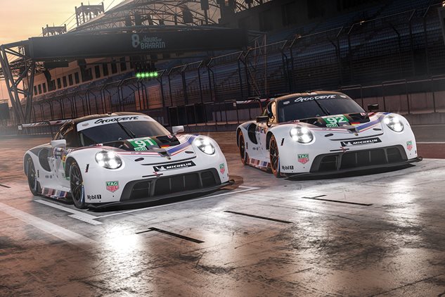 Special design for the Porsche 911 RSR