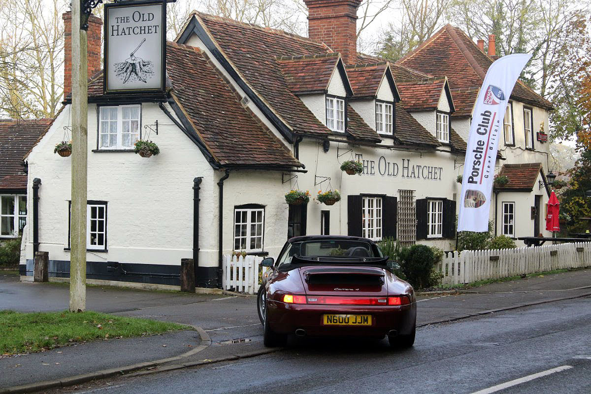 Breakfast at the Old Hatchet Inn