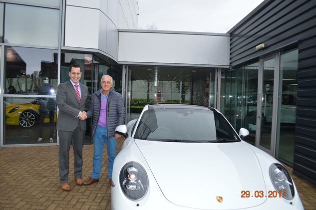 Photo 3 from the Picking up the new 991.2 GTS at Cardiff Porsche gallery
