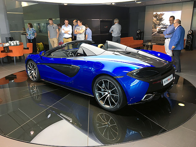 Photo 1 from the McLaren Visit gallery