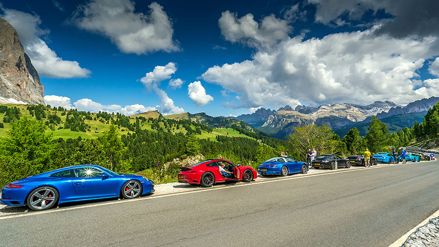 Photo 16 from the 991 Dolomites Tour 2019 gallery
