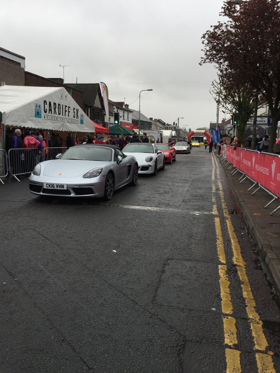 Photo 6 from the Cardiff 5k run cars line up gallery