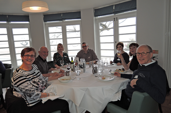 Linda & Peter Aston with the Stansfield family