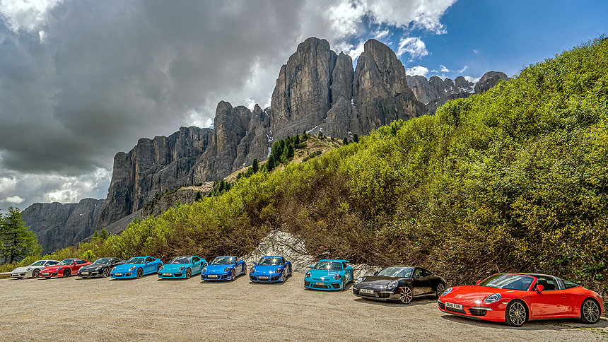 Photo 24 from the 991 Dolomites Tour 2019 gallery