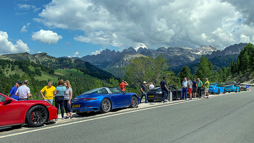 Photo 58 from the 991 Dolomites Tour 2019 gallery