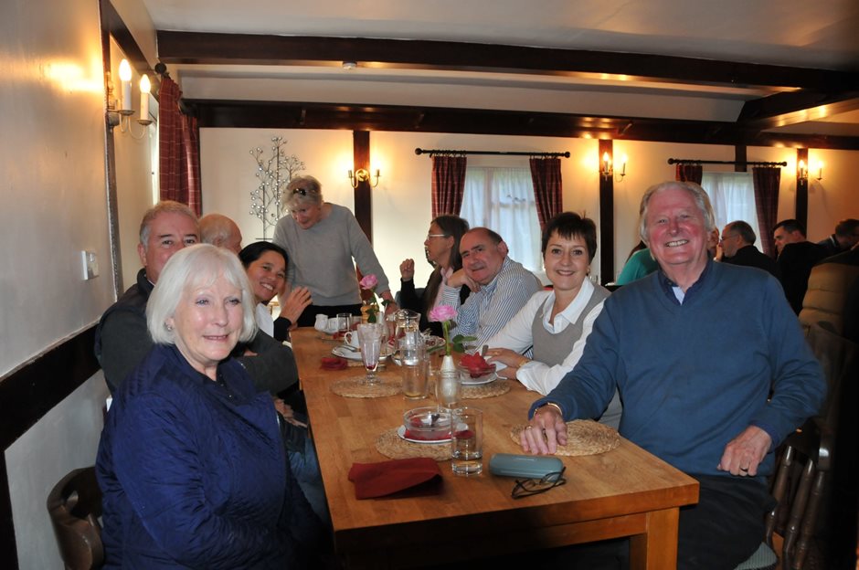 Photo 5 from the R29 2016-10-09 Bombay Sapphire Gin Distillery and The Vine Pub Lunch gallery