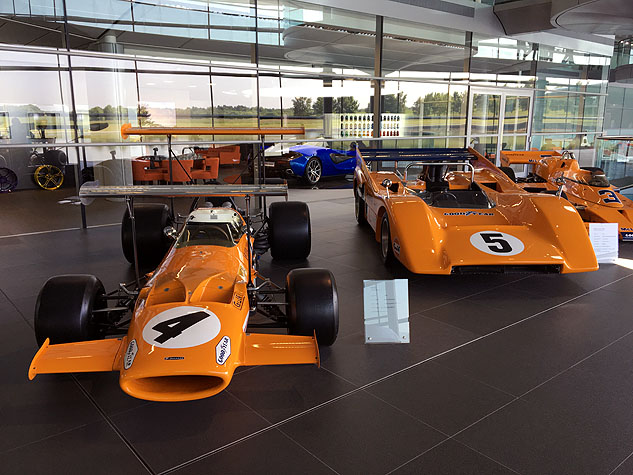 McLaren Visit