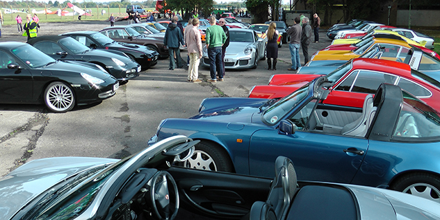 Bicester Heritage Sunday Brunch Scramble  Porsche Club 