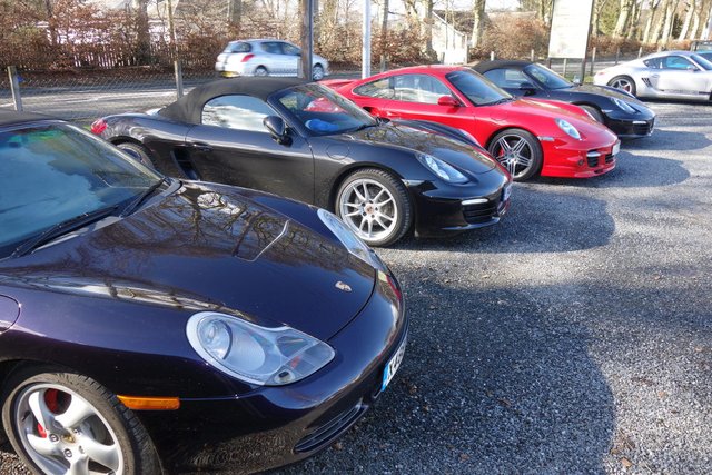 R2 cars at the Dalmore