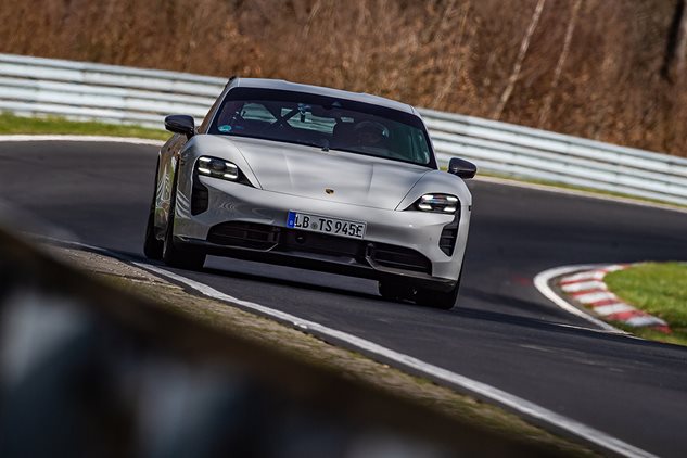 New Nürburgring record for the Porsche Taycan
