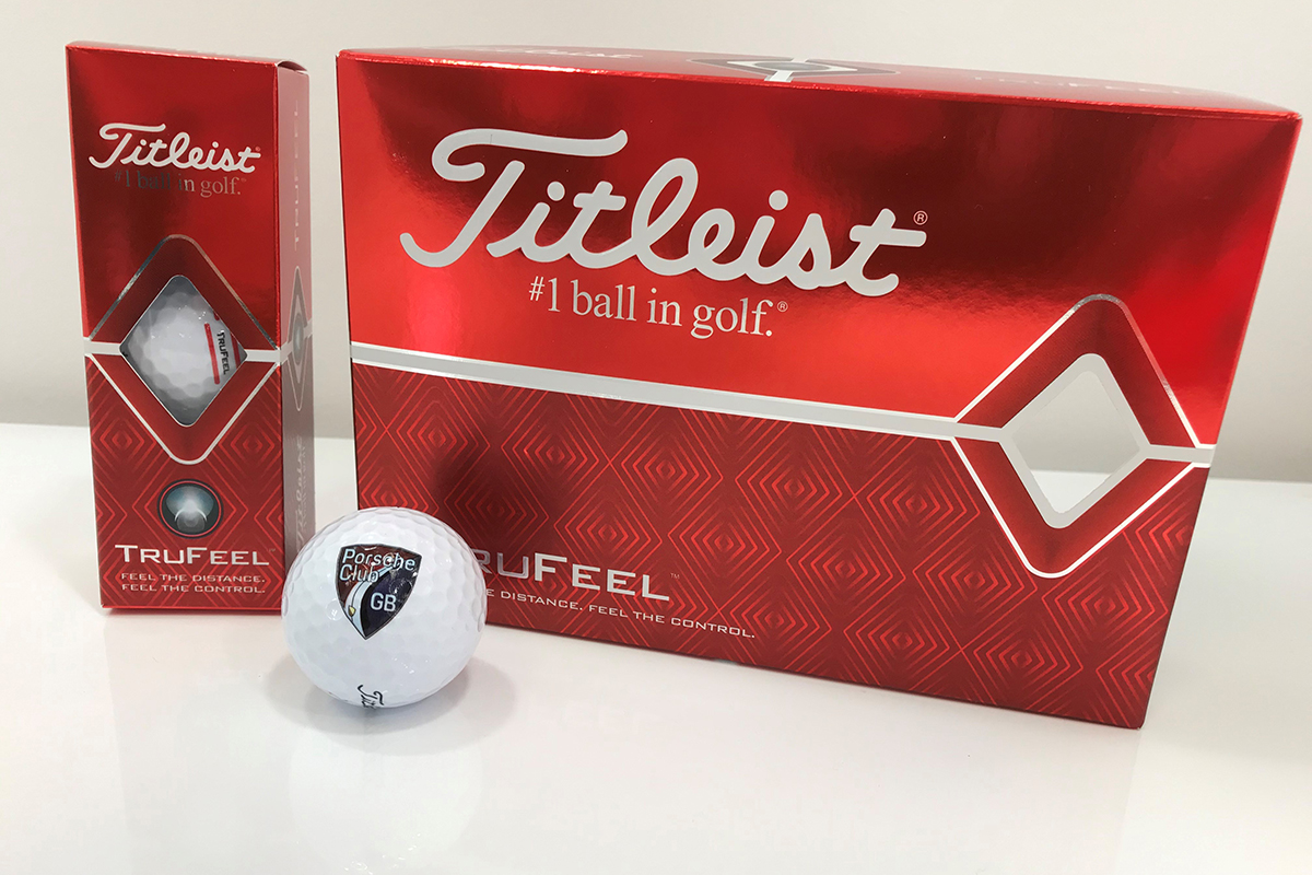 Buy Titleist TruFeel Golf Ball online now Gifts Porsche Club Great