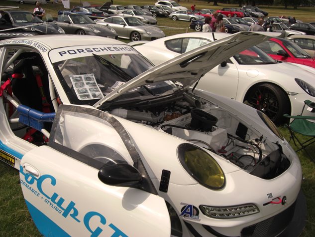 Turbo engined race car