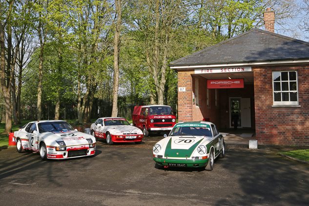 Porsche Classic pops up at Bicester